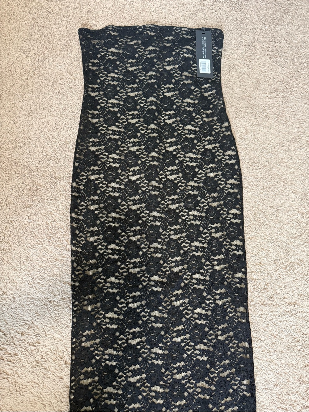 Black Lace Dress White Fox Boutique